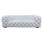 Dexter - Transitional White Full Italian Leather 3-Seat Sofa by VIG Furniture - View 1