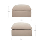Cates - Ottoman - Pebble