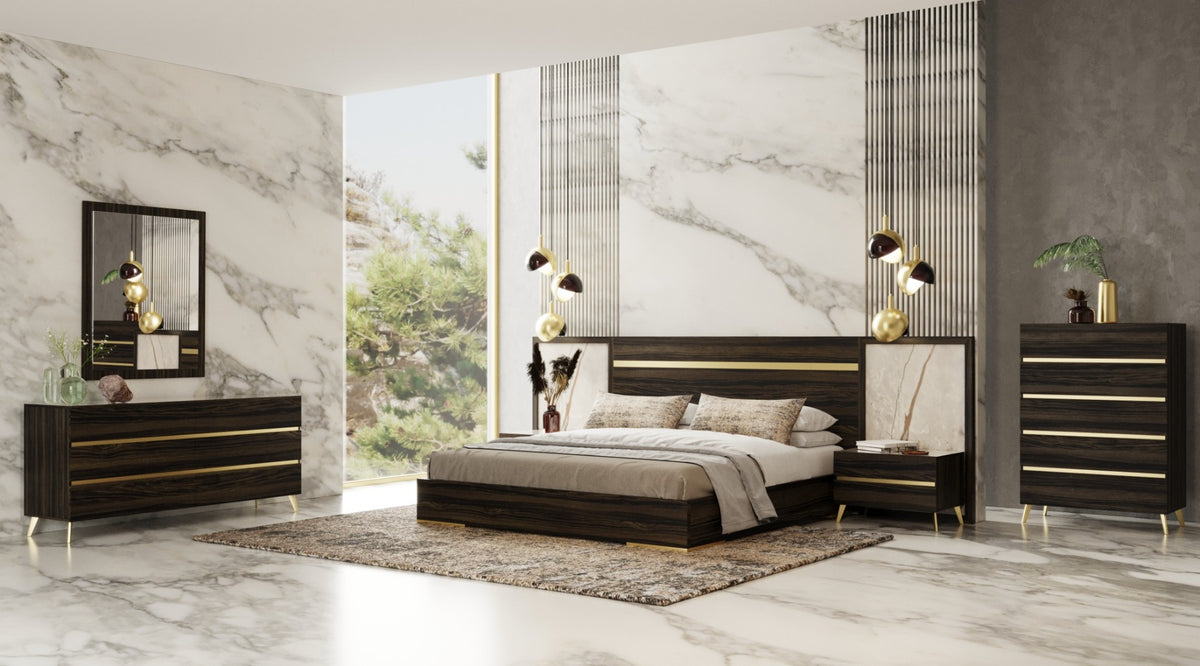 Velondra - Modern Eucalypto + Marble Chest by VIG Furniture - View 2