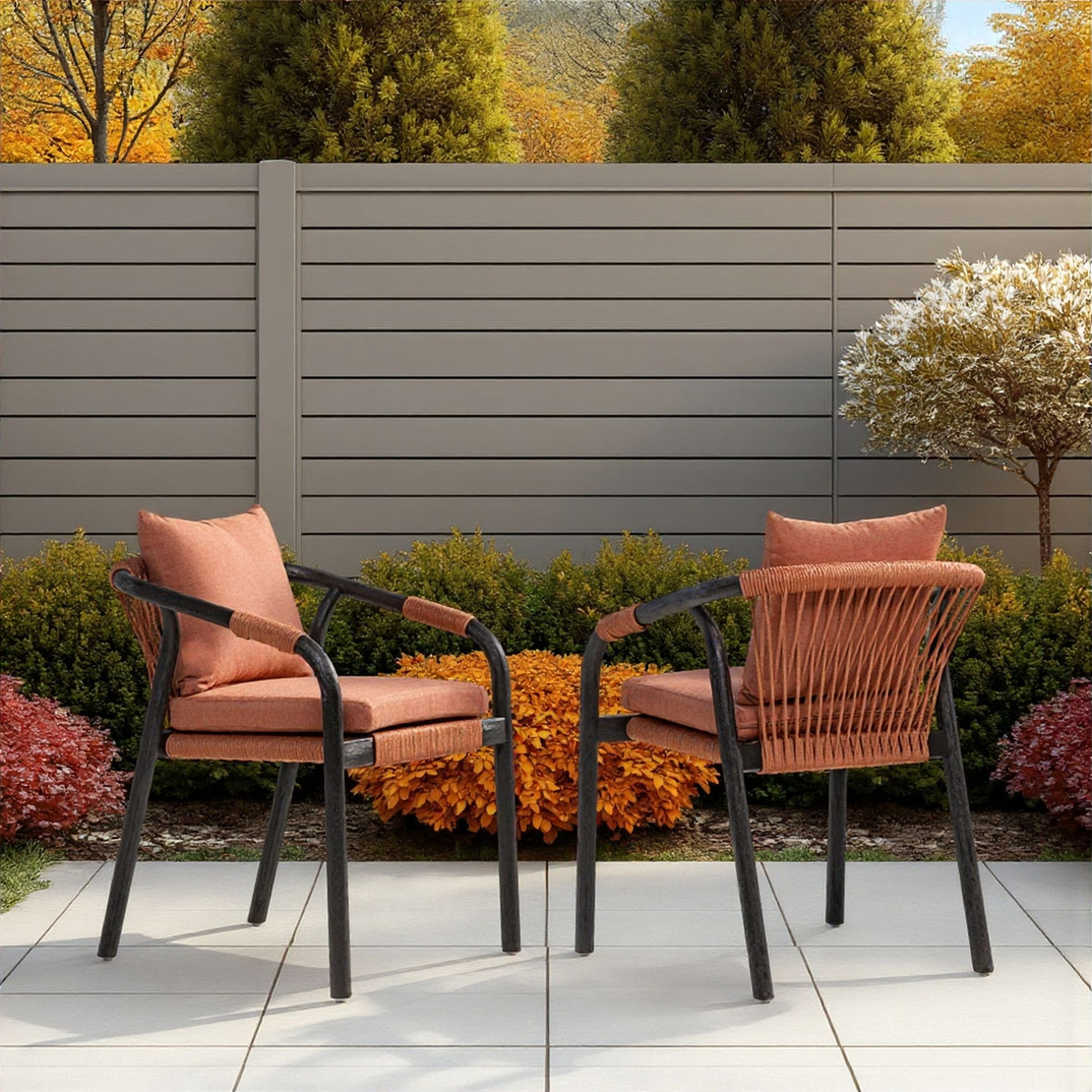 Cezar - Outdoor Dining Chair (Set of 2)