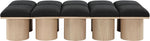 Pavilion - 10 Piece Modular Bench With Natural Base