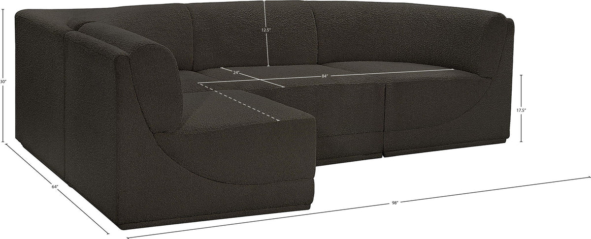 Ollie - 4 Piece Modular Sectional
