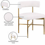 Rivage - Durable Dining Chair With Gold Frame (Set of 2)
