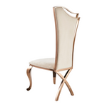 Bonnie - Beige Velvet & Rose Gold Dining Chair (Set of 2) by VIG Furniture - View 11