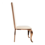 Bonnie - Beige Velvet & Rose Gold Dining Chair (Set of 2) by VIG Furniture - View 10