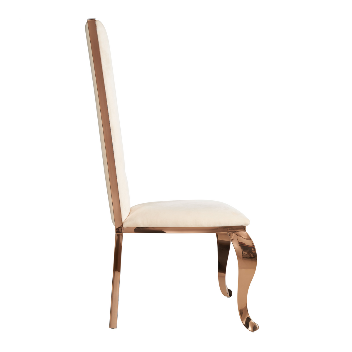 Bonnie - Beige Velvet & Rose Gold Dining Chair (Set of 2) by VIG Furniture - View 10