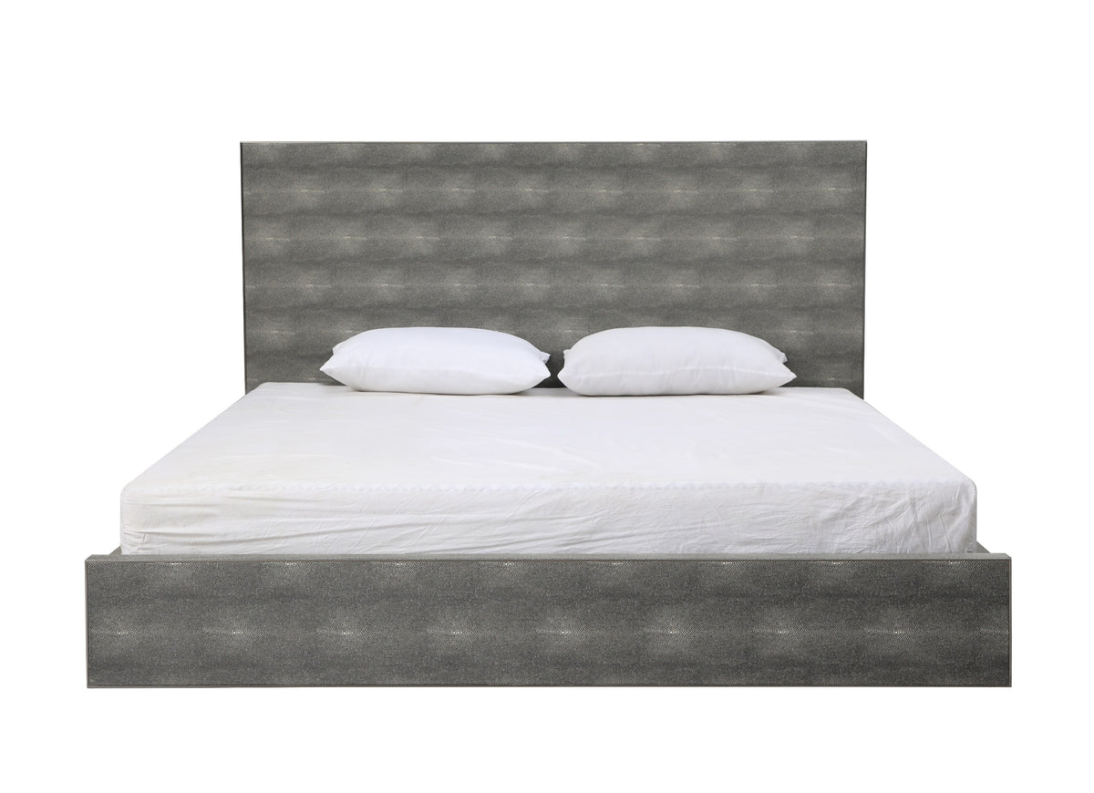 Dynasty - Modern Shagreen Bed by VIG Furniture - View 1