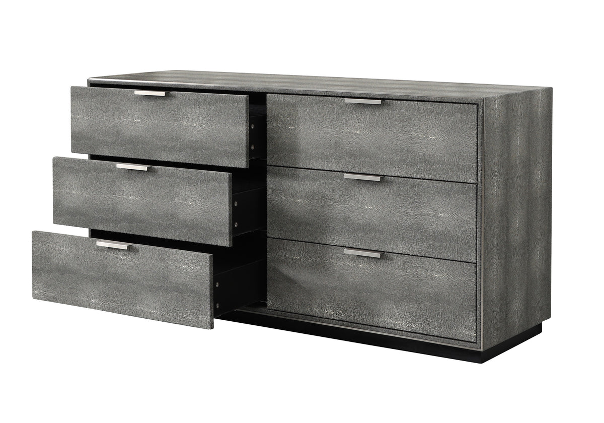Dynasty - Modern Shagreen Dresser by VIG Furniture - View 5