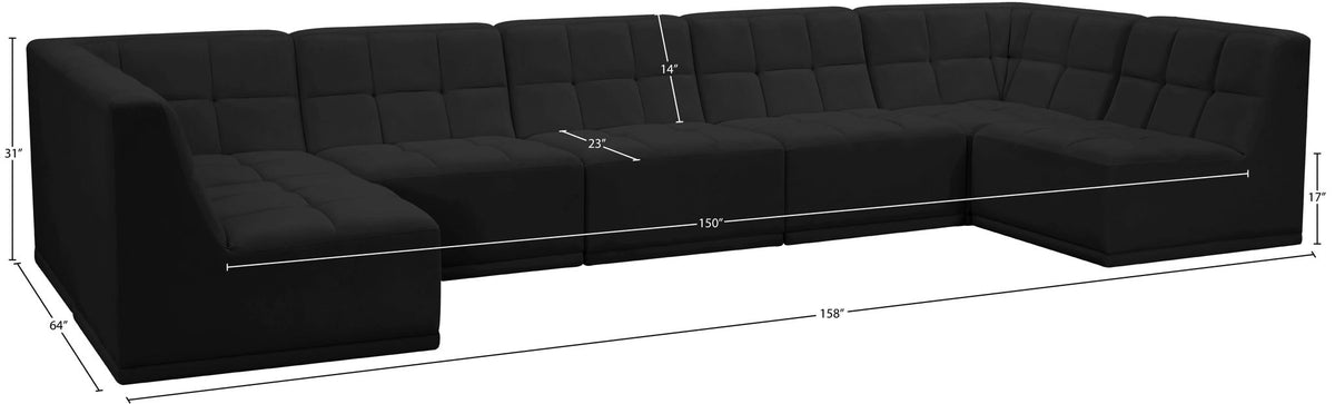 Relax - 7 Piece Modular Sectional
