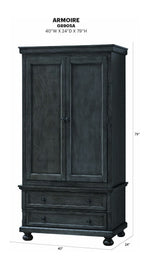 Glory Furniture - Meade - Armoire