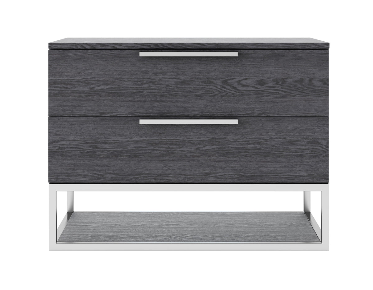 Heloise - Contemporary Grey Elm Nightstand by VIG Furniture - View 1