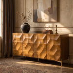 Killeen - Modern Gold + Walnut Buffet by VIG Furniture - View 10