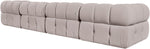 Orin - Fabric Velvet 4 Piece Modular Sofa