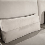 Hollywood - Italian Light Grey Leather LAF Chaise Sectional Sofa by VIG Furniture - View 4