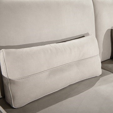 Hollywood - Italian Light Grey Leather LAF Chaise Sectional Sofa by VIG Furniture - View 4