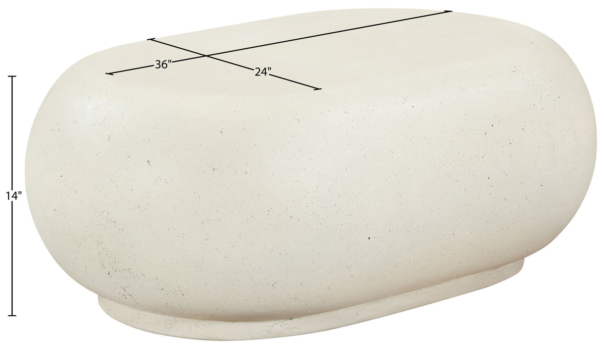 Pebble - Concrete And Fiberglass Coffee Table