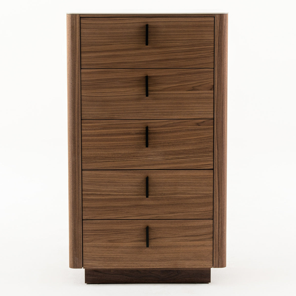 Chelton- Contemporary Walnut and White Ceramic Chest by VIG Furniture - View 1