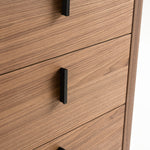 Chelton- Contemporary Walnut and White Ceramic Chest by VIG Furniture - View 7