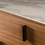 Chelton- Contemporary Walnut and White Ceramic Chest by VIG Furniture - View 9
