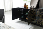 Jonah- Modern Black and Gold Buffet by VIG Furniture - View 3