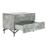 Aria - Italian Modern Multi Grey with texture Nightstand by VIG Furniture - View 5