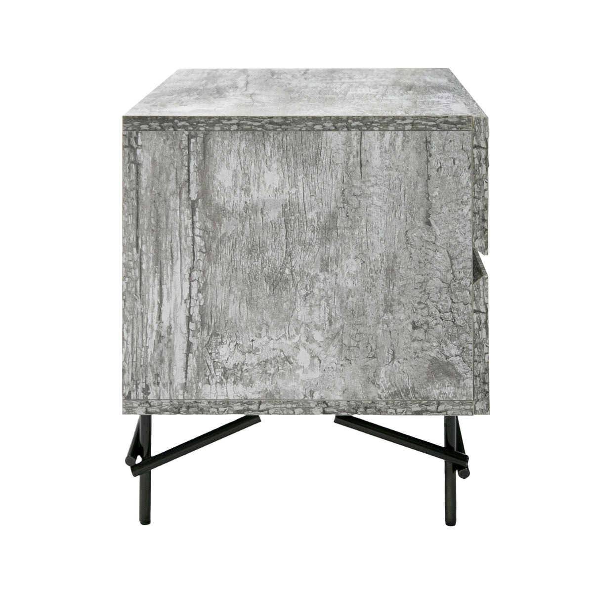 Aria - Italian Modern Multi Grey with texture Nightstand by VIG Furniture - View 6