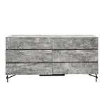 Aria - Italian Modern Multi Grey with texture Dresser by VIG Furniture - View 1
