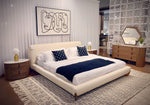 Chelton - Contemporary White Ceramic & Walnut Dresser by VIG Furniture - View 3