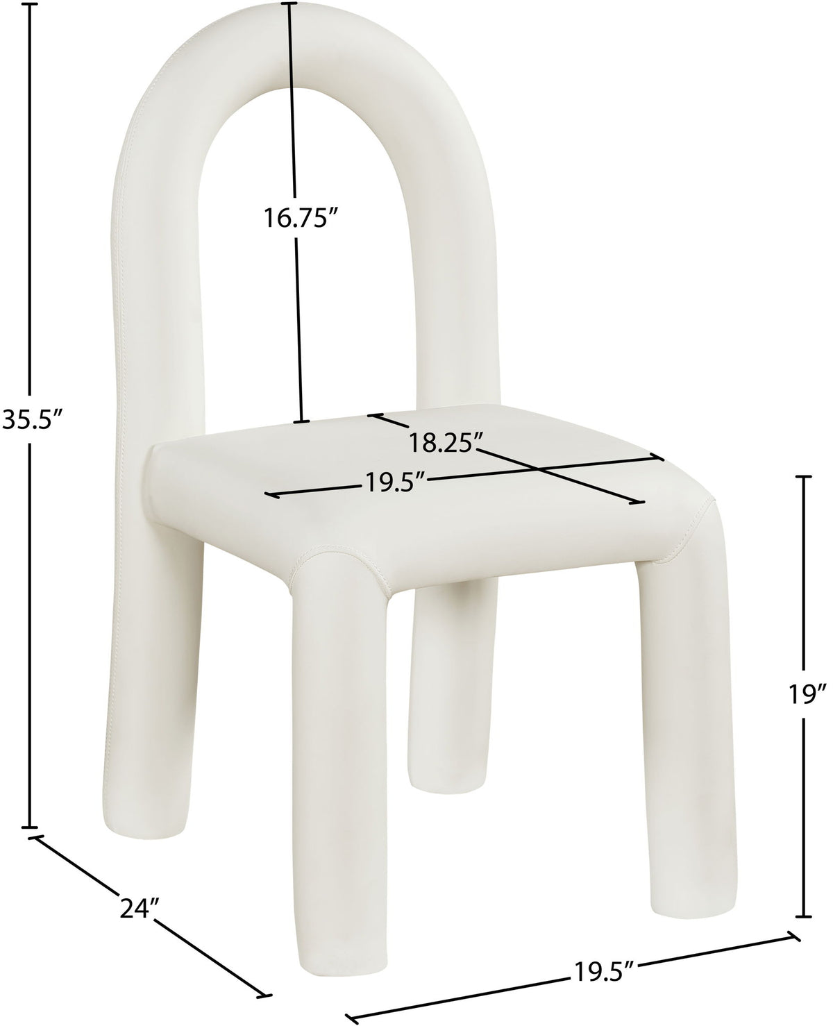Amari - Faux Leather Dining Chair (Set of 2)