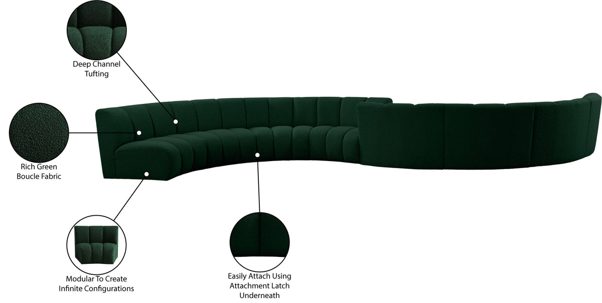 Infinity - 8 Piece Boucle Modular Sectional