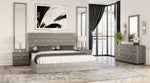 Dynasty - Eastern King Modern Shagreen Bedroom Set - 3 Drawer by VIG Furniture - View 1