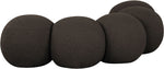 Apollo - Boucle Fabric Bench