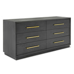 Manhattan- Contemporary Grey and Gold Dresser by VIG Furniture - View 4