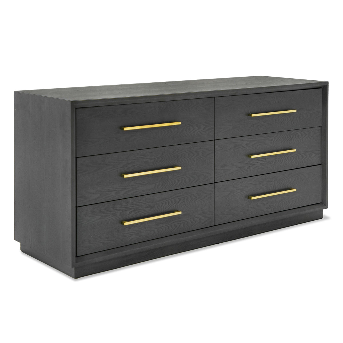 Manhattan- Contemporary Grey and Gold Dresser by VIG Furniture - View 4