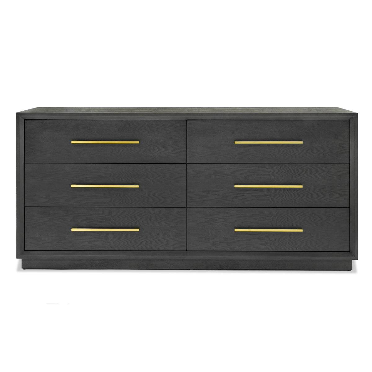 Manhattan- Contemporary Grey and Gold Dresser by VIG Furniture - View 1