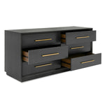 Manhattan- Contemporary Grey and Gold Dresser by VIG Furniture - View 7