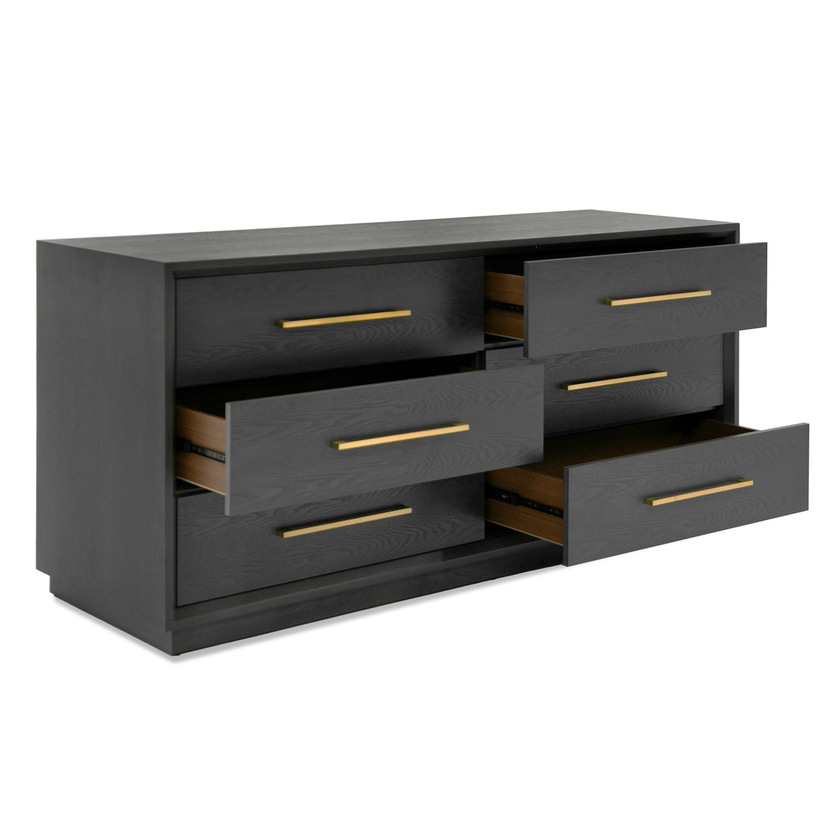 Manhattan- Contemporary Grey and Gold Dresser by VIG Furniture - View 7