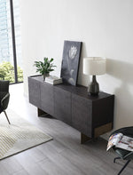 Gerald- Modern Brown Ash and Antique Cooper Buffet by VIG Furniture - View 2