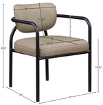 Serava - Vegan Leather Upholstered Dining Chair (Set of 2)