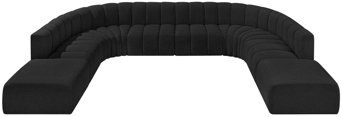 Arc - Boucle Fabric Modular Sectional