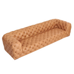 Dexter - Transitional Camel Full Italian Leather Tufted Sofa by VIG Furniture - View 4