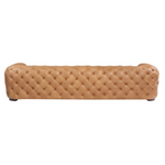Dexter - Transitional Camel Full Italian Leather Tufted Sofa by VIG Furniture - View 5
