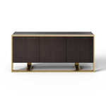 Modern Fauna Wenge and Brass Buffet by VIG Furniture - View 1