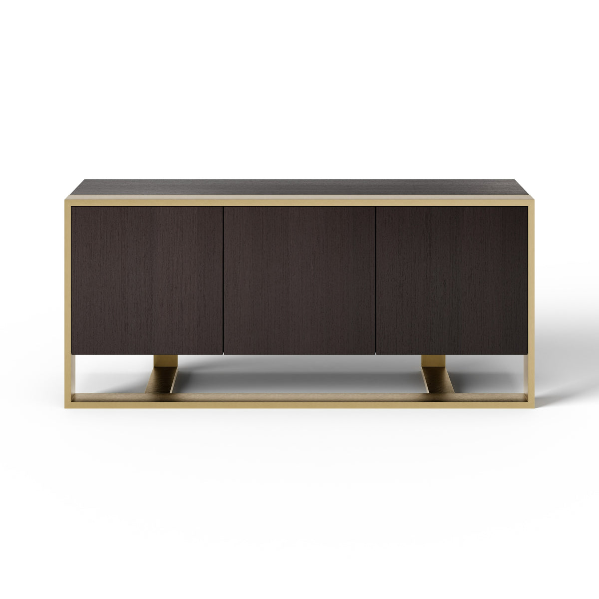 Modern Fauna Wenge and Brass Buffet by VIG Furniture - View 1