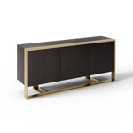 Modern Fauna Wenge and Brass Buffet by VIG Furniture - View 2