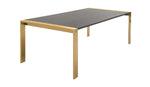 Fauna - Modern Wenge and Brass Dining Table by VIG Furniture - View 11