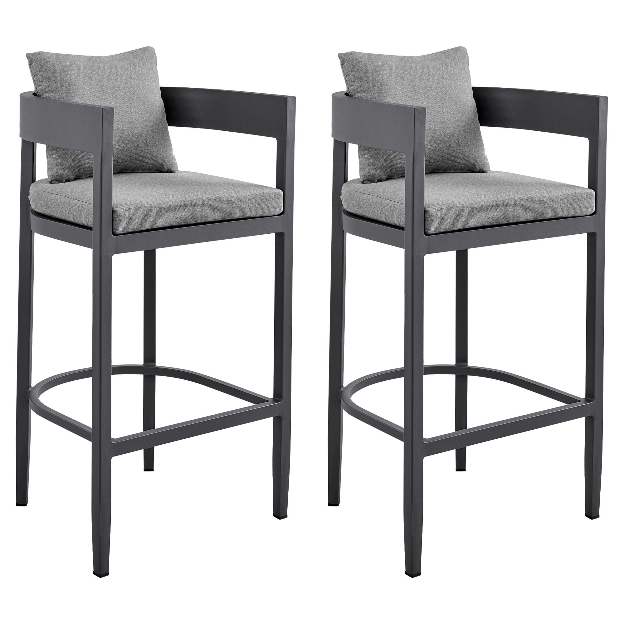 Menorca - Outdoor Patio Counter Height Bar Stool Set