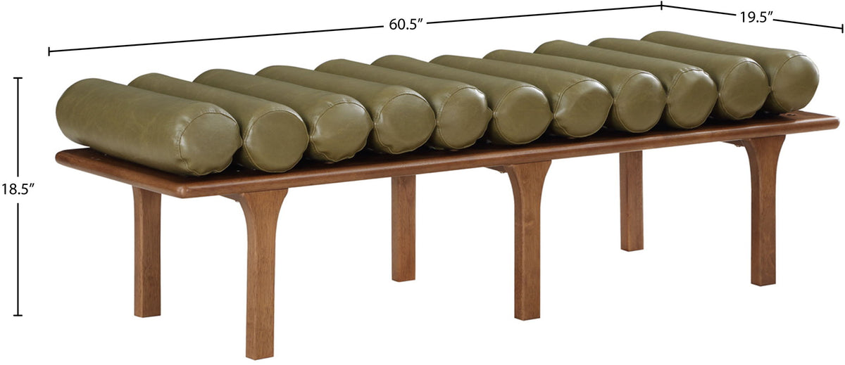 Landon - Bench With Brown Base