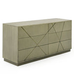 Nixa - Modern Beige Velvet + Brushed Bronze + Birch Bedroom Set-Eastern King