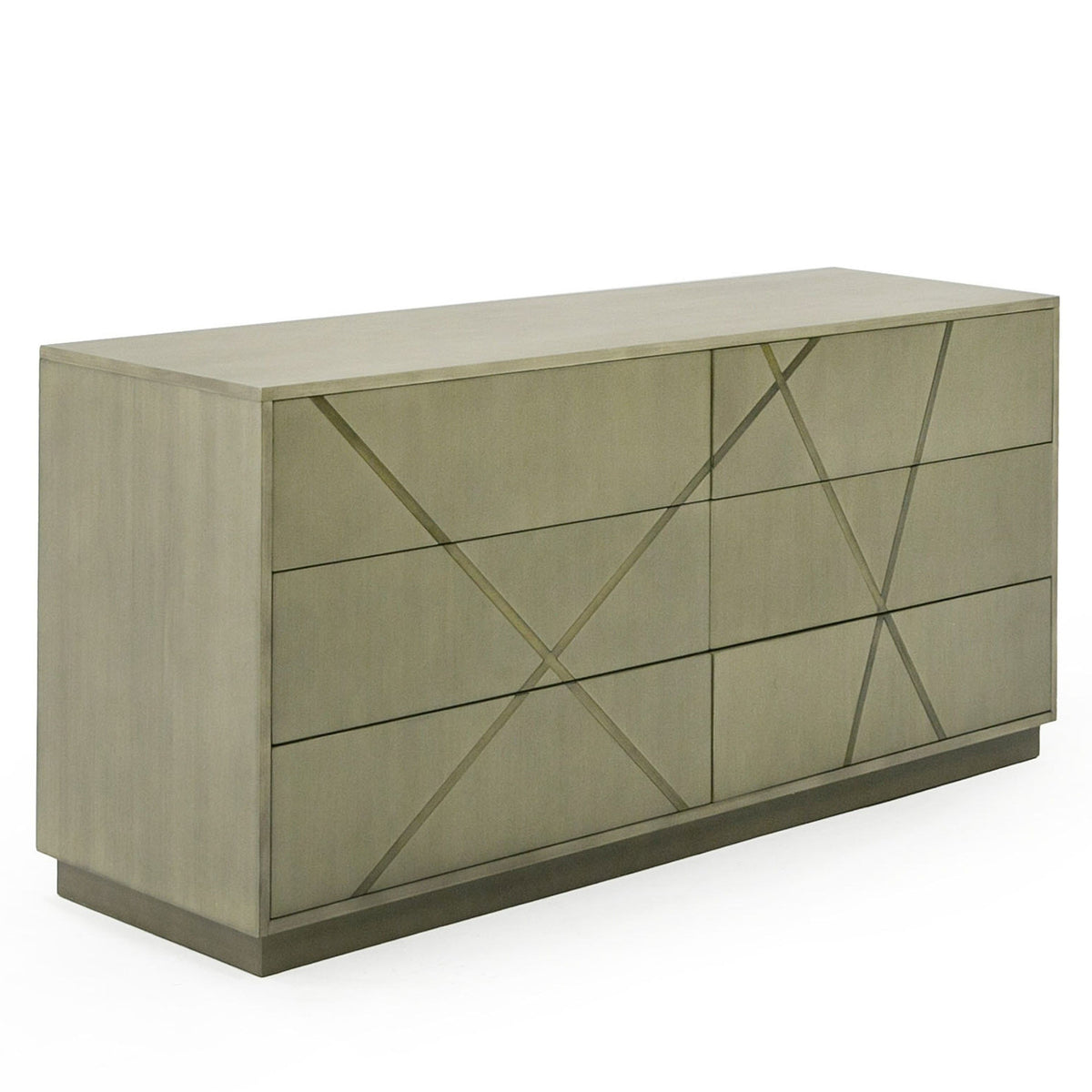 Nixa - Modern Beige Velvet + Brushed Bronze + Birch Bedroom Set-Eastern King